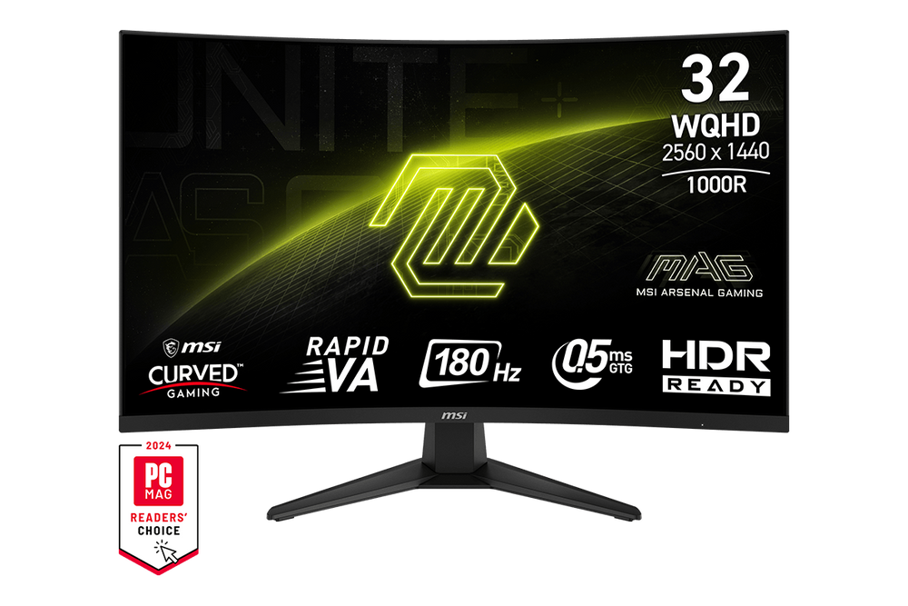 MSI MAG 325CQF 32″ QHD 180Hz VA — 1