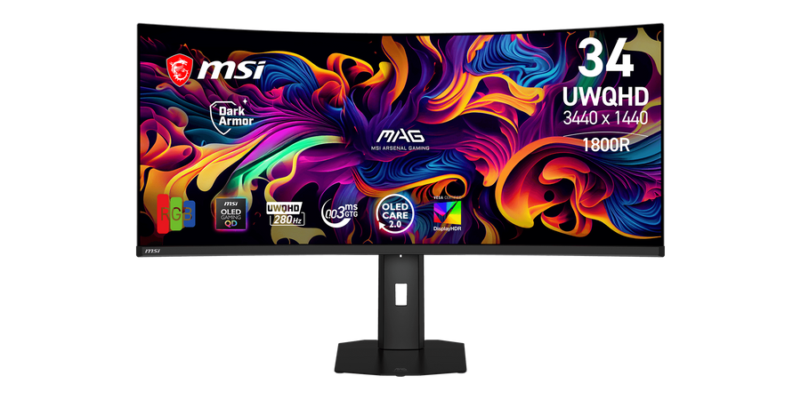 MSI MAG 341CQP QD-OLED X28 34″ UWQHD 280Hz — 1