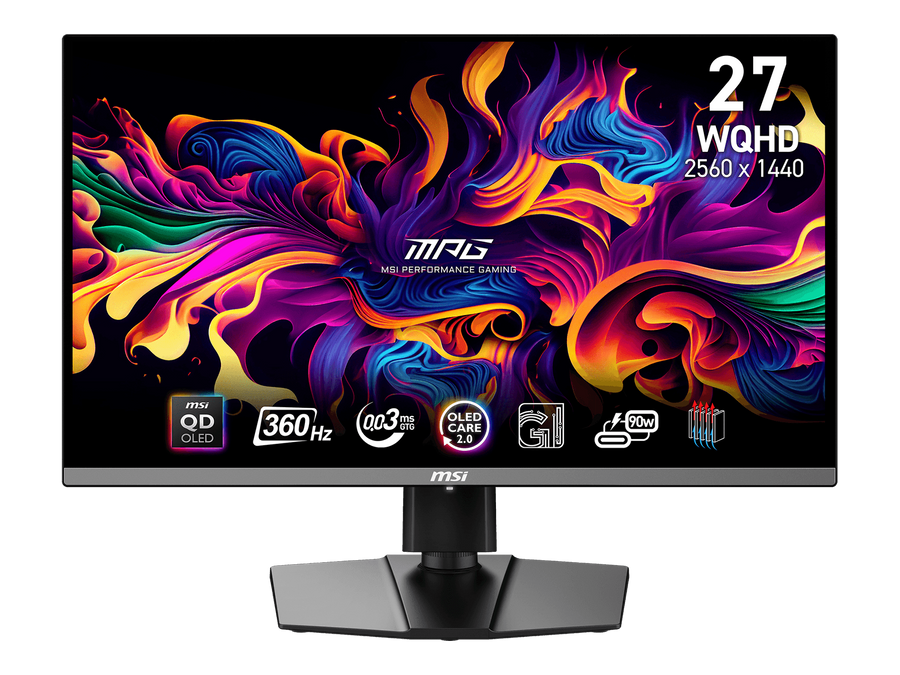 MSI MPG 271QRX QD-OLED 27″ QHD 360Hz — 1