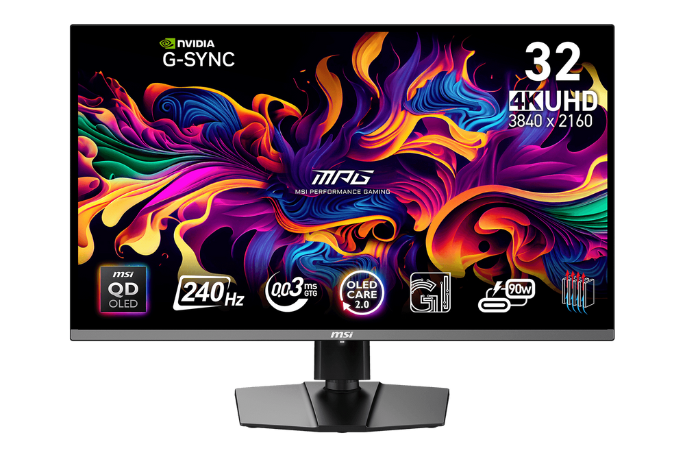 MSI MPG 321URX QD-OLED 32″ 4K 240Hz — 1