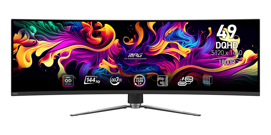 MSI MPG 491CQP QD-OLED 49″ DQHD 144Hz — 1