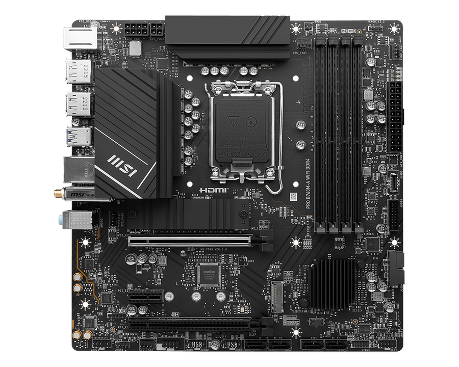 MSI PRO B760M-A WIFI DDR4 — 1
