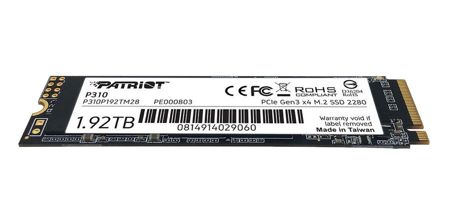 Patriot P310 1.92TB PCIe 3.0 NVMe — 1