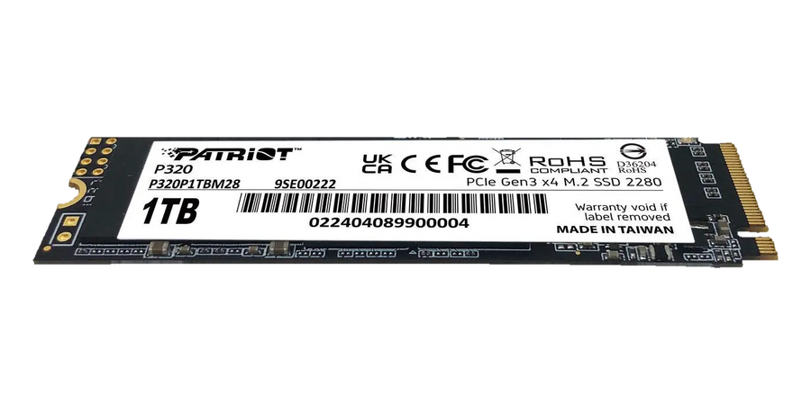 Patriot P320 1TB PCIe 3.0 NVMe — 1