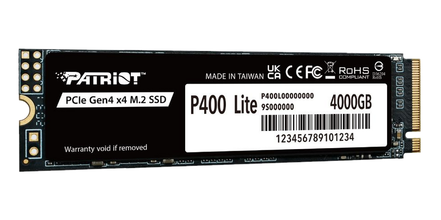 Patriot P400 Lite 4TB PCIe 4.0 NVMe — 1