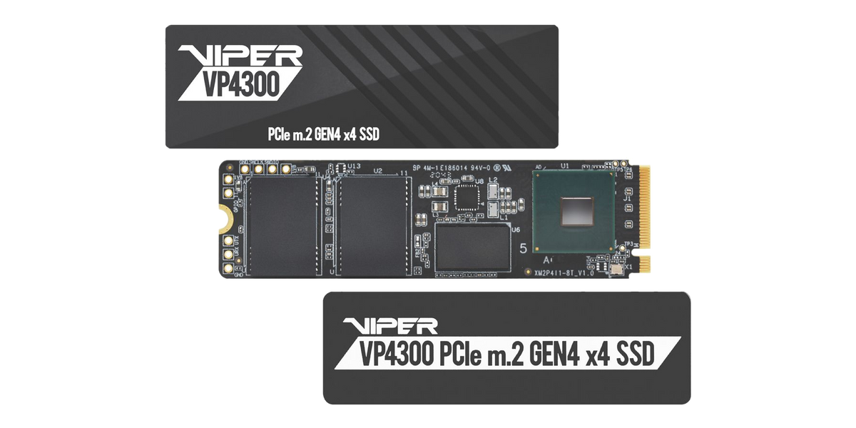 Patriot Viper VP4300 2TB PCIe 4.0 NVMe with Heatsink — 4
