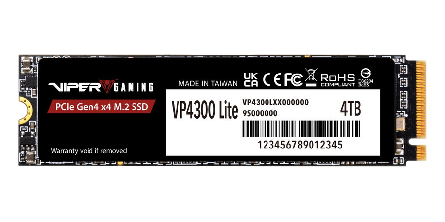 Patriot Viper VP4300 Lite 4TB PCIe 4.0 NVMe — 1