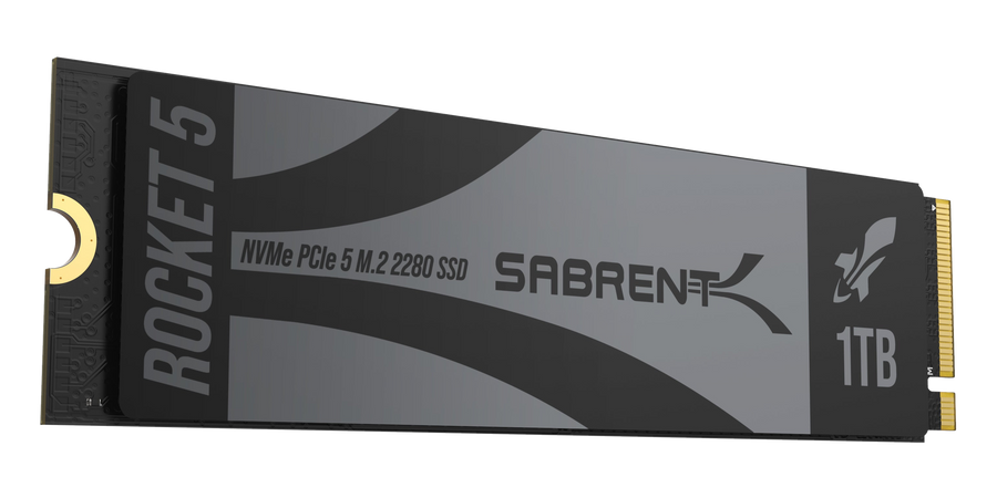 Sabrent Rocket 5 1TB PCIe 5.0 NVMe — 1