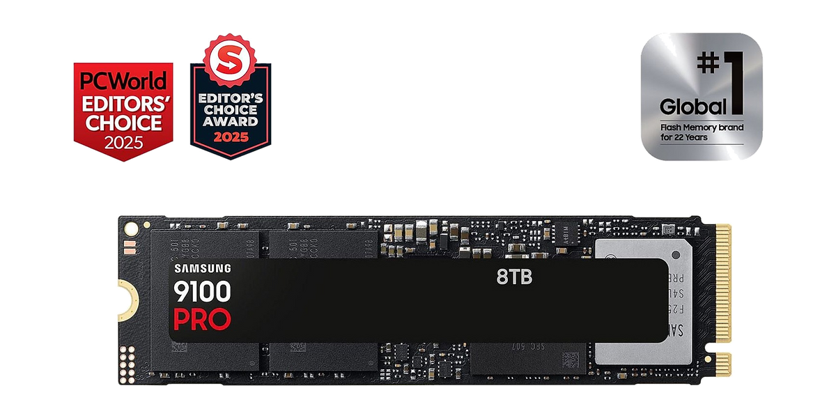Samsung 9100 PRO 8TB PCIe 5.0 NVMe — 3