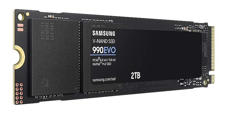 Samsung 990 EVO 2TB PCIe 4.0 NVMe