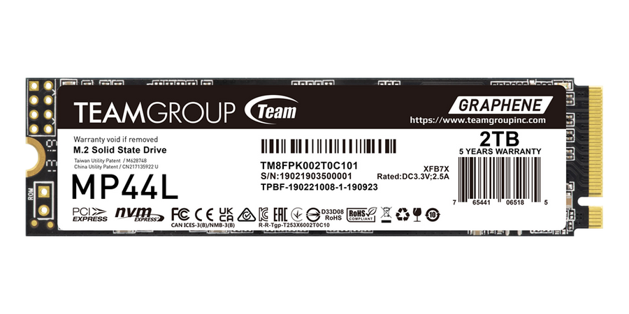 TeamGroup MP44L 2TB PCIe 4.0 NVMe — 1