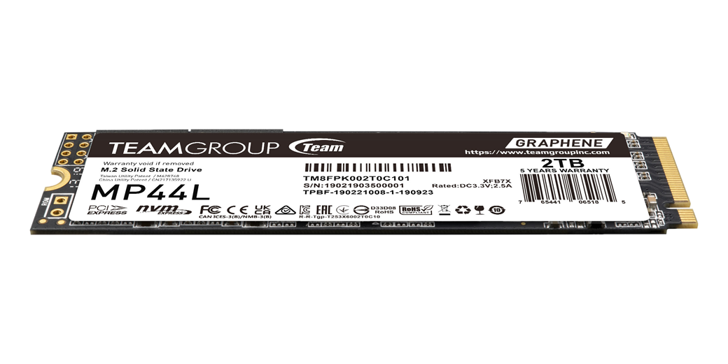 TeamGroup MP44L 2TB PCIe 4.0 NVMe — 3