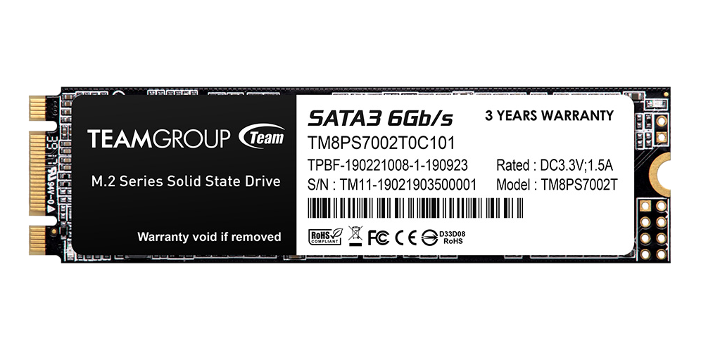 TeamGroup MS30 256GB SATA M.2 2280 — 1