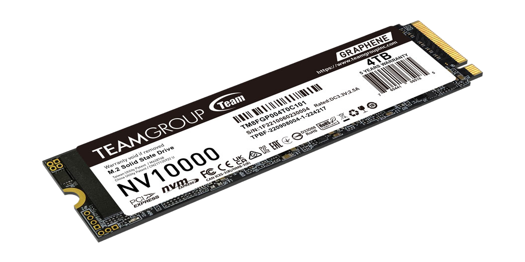 TeamGroup NV10000 4TB PCIe 5.0 NVMe — 4