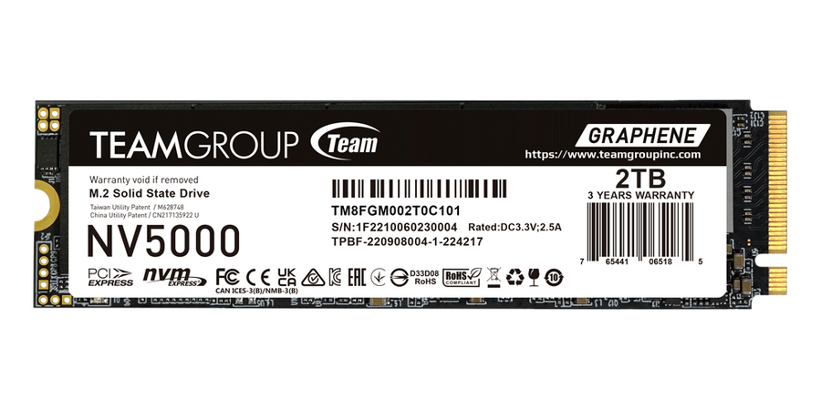 TeamGroup NV5000 1TB PCIe 4.0 NVMe — 1