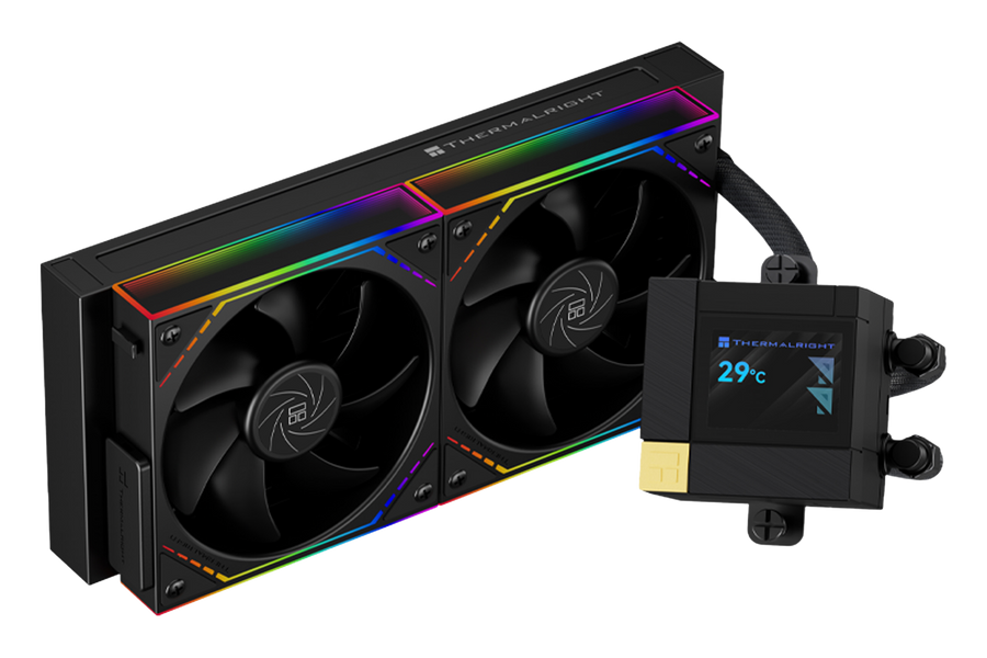 Thermalright Core Matrix 240 Vision ARGB BLACK AIO Liquid Cooler — 1