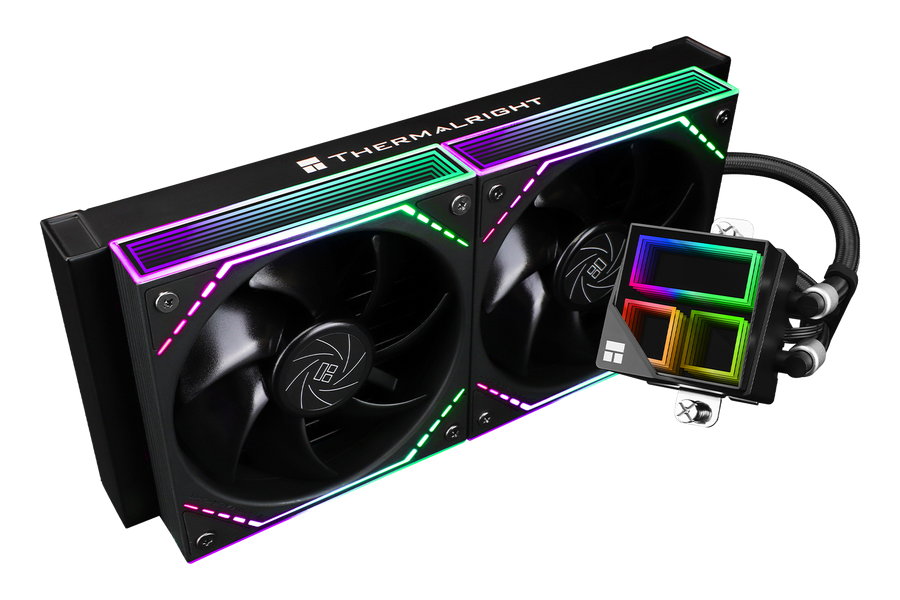 Thermalright Frozen Infinity 240 BLACK AIO Liquid Cooler — 1