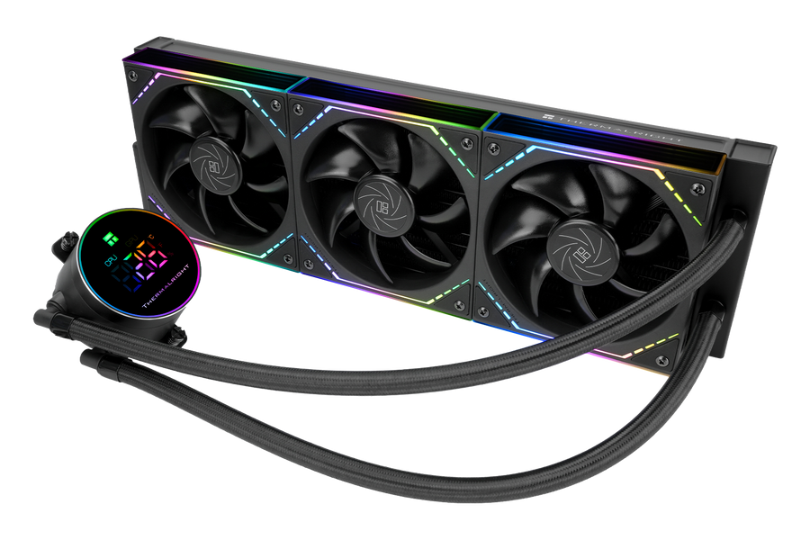 Thermalright Frozen Magic 360 Digital ARGB BLACK V2 AIO Liquid Cooler — 1