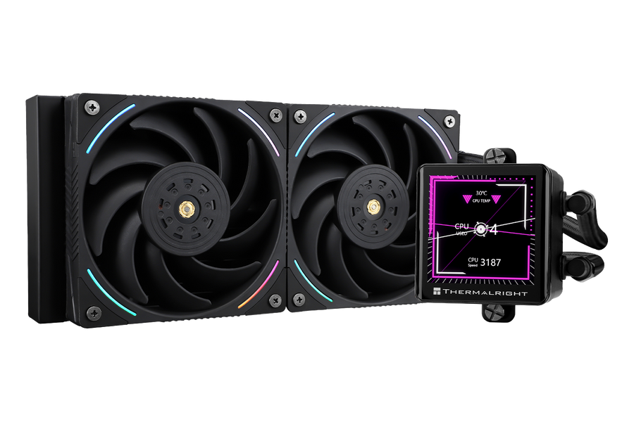 Thermalright Frozen Vision 240 BLACK AIO Liquid Cooler — 1