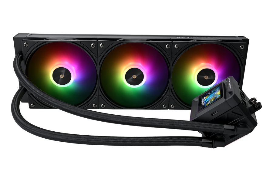 Thermalright Frozen Warframe 360 SE ARGB BLACK AIO Liquid Cooler — 1