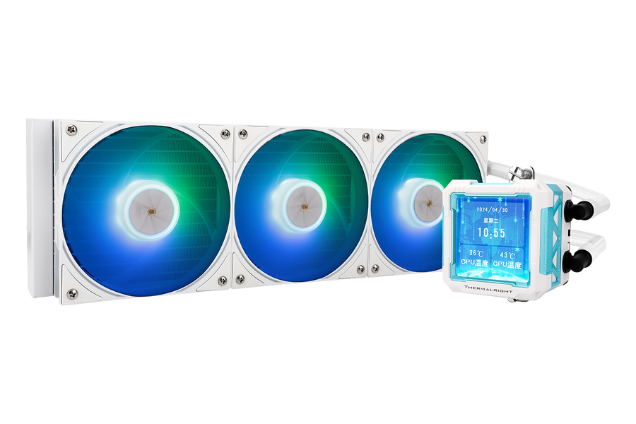 Thermalright Frozen Warframe PRO 360 WHITE ARGB AIO Liquid Cooler — 1