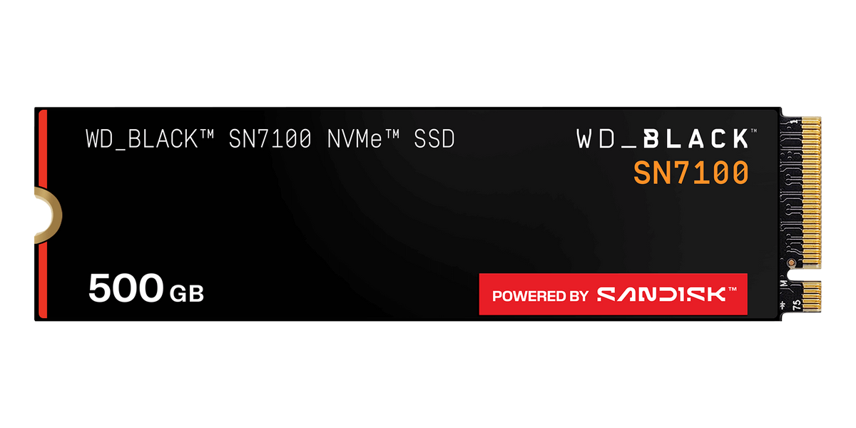 WD_BLACK SN7100 500GB PCIe 4.0 NVMe — 2