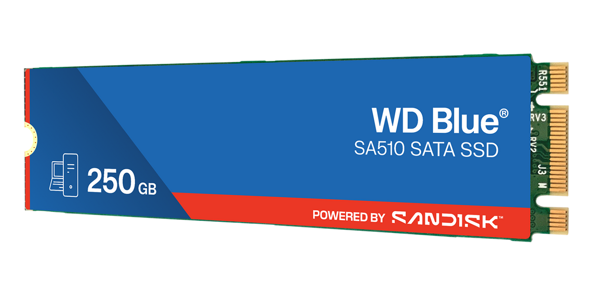 WD Blue SA510 250GB SATA M.2 — 2