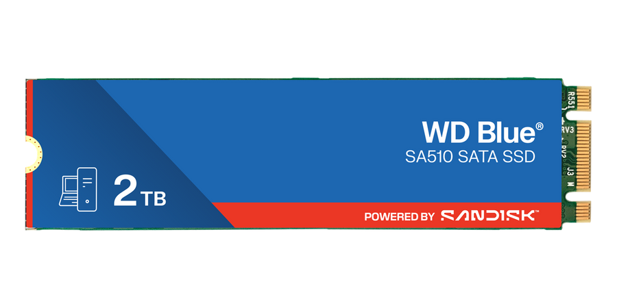 WD Blue SA510 2TB SATA M.2 — 1
