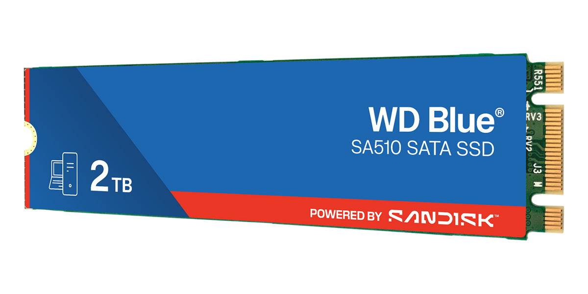 WD Blue SA510 2TB SATA M.2 — 2