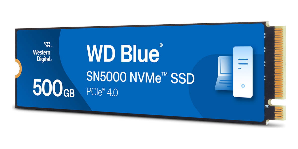 WD Blue SN5000 500GB PCIe 4.0 NVMe — 2
