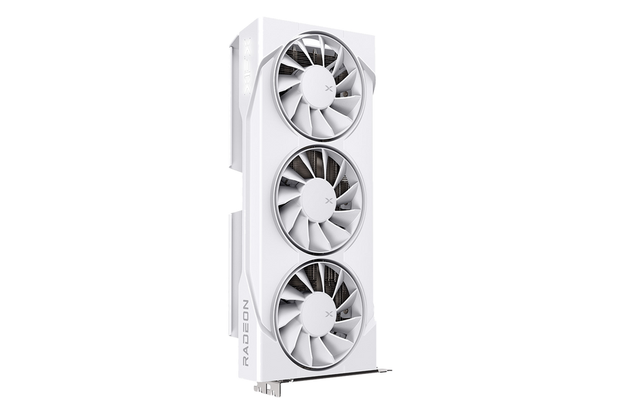 XFX SWIFT RX 9060 XT OC 16GB WHITE TRIPLE FAN — 1