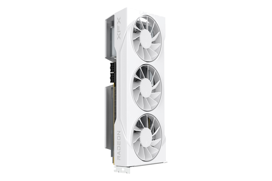 XFX SWIFT RX 9070 GRE Gaming 12GB WHITE TRIPLE FAN — 1
