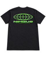 NIMBUS Crew Tee — Black — back