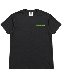 NIMBUS Crew Tee — Black — front