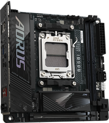 GIGABYTE B850I AORUS PRO — angle