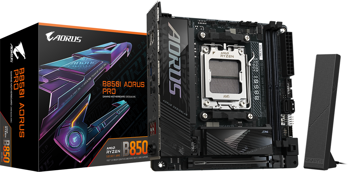 GIGABYTE B850I AORUS PRO — detail