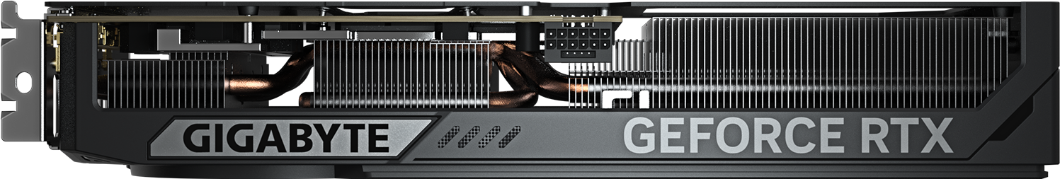 GIGABYTE GeForce RTX 5070 WINDFORCE OC SFF 12G — side