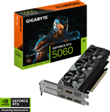 GIGABYTE GeForce RTX 5060 OC Low Profile 8G — box and card