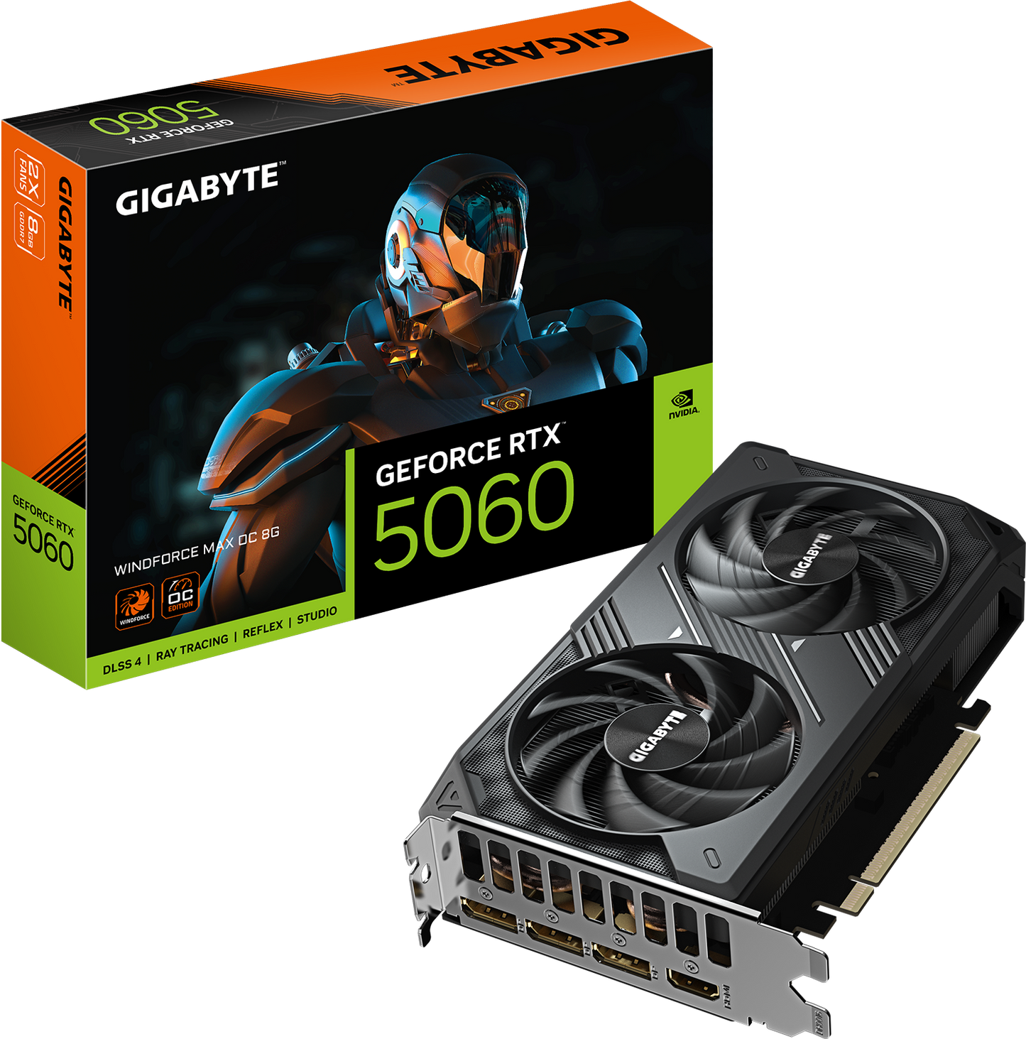 GIGABYTE GeForce RTX 5060 WINDFORCE MAX OC 8G — hero