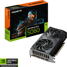 GIGABYTE GeForce RTX 5060 WINDFORCE MAX OC 8G — box
