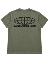 NIMBUS Crew Tee — Sage — back