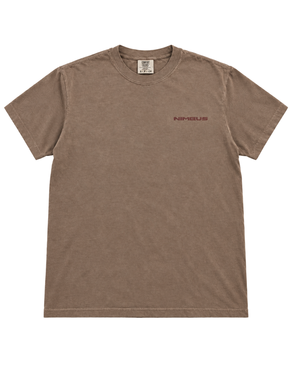 NIMBUS Crew Tee — Espresso — front