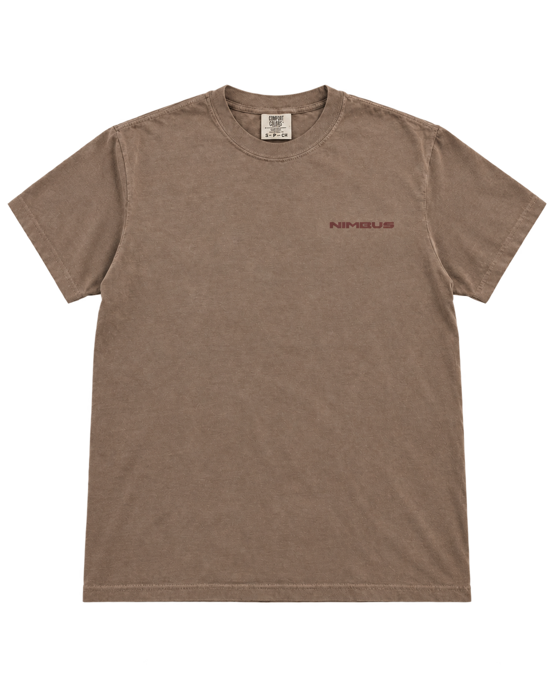 NIMBUS Crew Tee — Espresso — front