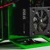 NIMBUS #001 - GREEN MACHINE - SFF - 9800x3D / 7900 XTX 24GB / 64GB / 4TB