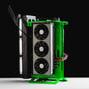 NIMBUS #001 - GREEN MACHINE - SFF - 9800x3D / 7900 XTX 24GB / 64GB / 4TB