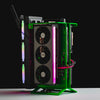 NIMBUS #001 - GREEN MACHINE - SFF - 9800x3D / 7900 XTX 24GB / 64GB / 4TB