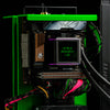 NIMBUS #001 - GREEN MACHINE - SFF - 9800x3D / 7900 XTX 24GB / 64GB / 4TB