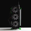 NIMBUS #001 - GREEN MACHINE - SFF - 9800x3D / 7900 XTX 24GB / 64GB / 4TB