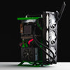NIMBUS #001 - GREEN MACHINE - SFF - 9800x3D / 7900 XTX 24GB / 64GB / 4TB