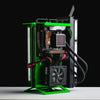 NIMBUS #001 - GREEN MACHINE - SFF - 9800x3D / 7900 XTX 24GB / 64GB / 4TB
